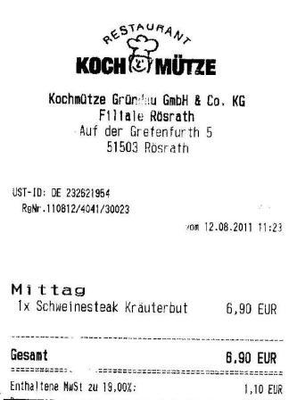 bhet Hffner Kochmtze Restaurant